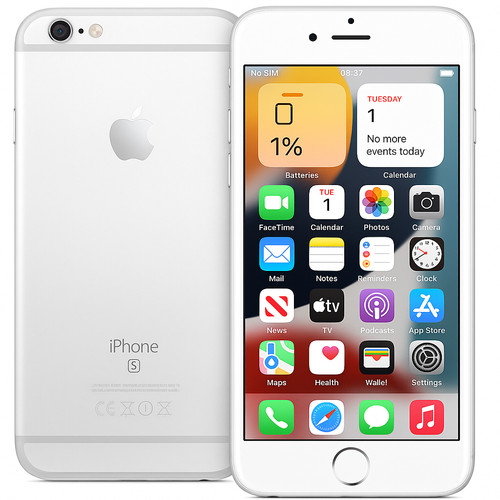 Apple iphone silver - iphone,