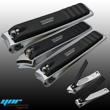 Toe Nail Clippers Cutters Nippers SET – Chiropody Podiatry Heavy Duty Thick Hard