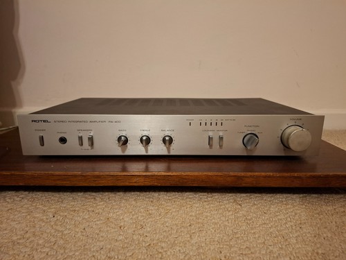 Rotel 400 stereo amplifier - rotel,