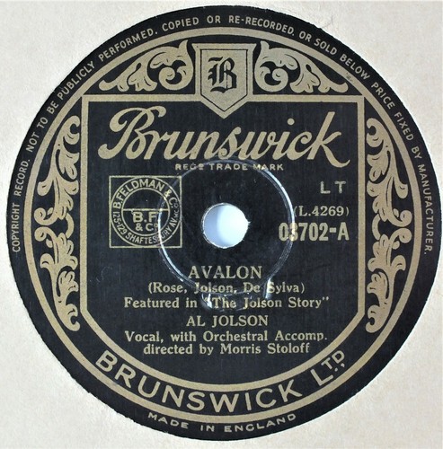 78rpm 03702 1946 - no:03702, al