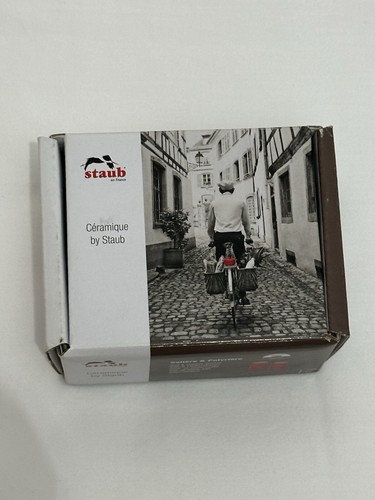 Staub ceramic salt and pepper - ceramic,