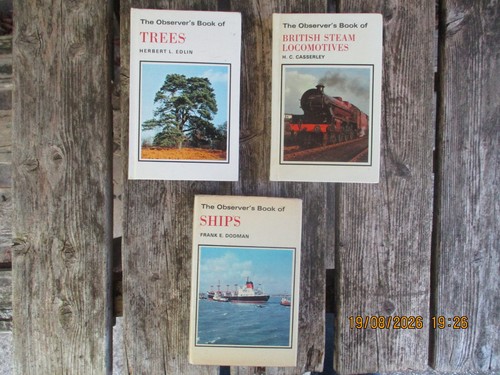 Three observer books - three, observer's