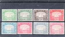 Aden 1937 Dhows set to 8a SG