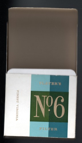 Empty vintage cigarette - vintage,