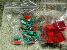 Plastic Travel Monopoly pieces