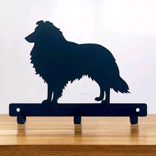 Sheltie dog lead hanger - dog,
