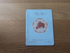 1970 York Races Official