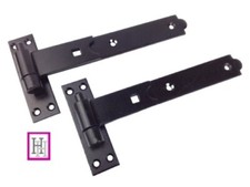 HOOK & BAND HINGES BLACK