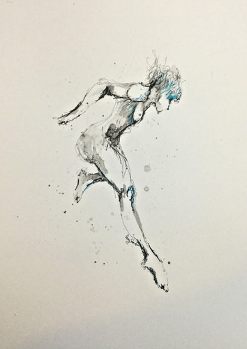 Original female pose - original, figure