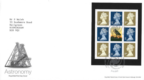 2002 astronomy booklet pane - 2002,