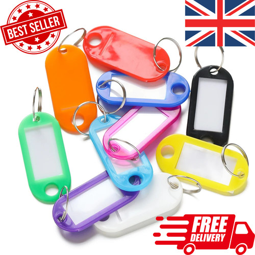 Key tags fobs - key, plastic