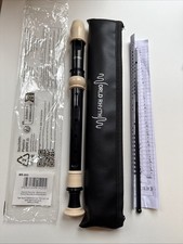 WR-805 Descant School Recorder - Soprano - Black & Ivory - USED