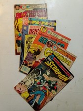 Charlton atlas comics lot - charlton,atlas,