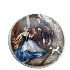 VINTAGE COLLECTABLE CERAMIC MARMALADE POT LID 'CRIES OF LONDON - SWEET ORANGES'