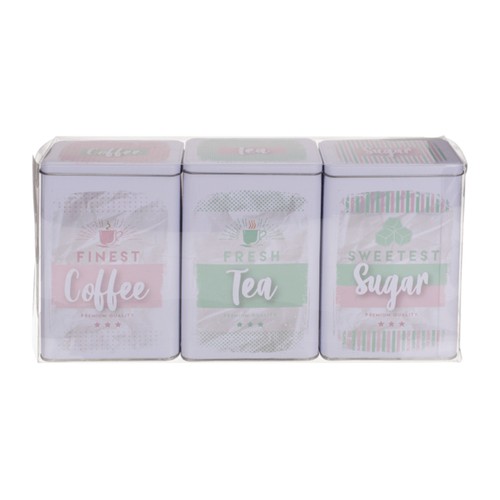 Tea sugar coffee - tea, rectangular