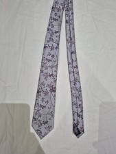 Men's St.George By Duffer Purple Floral Tie