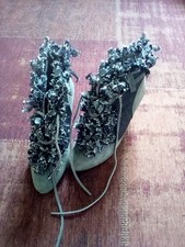 Diesel suede/denim boots uk 7 (41) grey