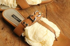 Dolce & Gabbana Tan Leather