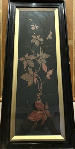 Reverse painted glass panel - reverse,