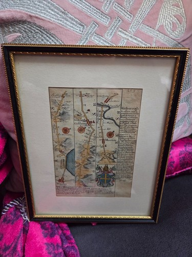 Original 1720 hand coloured - original, hand-coloured