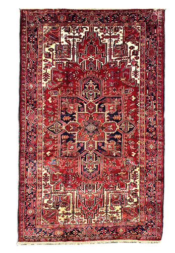 Large heriz rug hand - large,