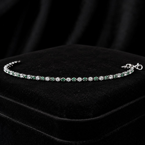 Natural emerald tennis - natural,