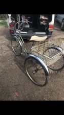Rare Vintage Schwinn Trike Tricycle Cycle Bike Original Retro With 2 Nos Tyres