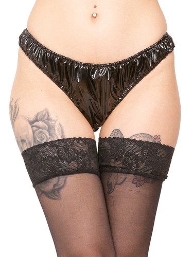 Honour female pvc thong - honour,