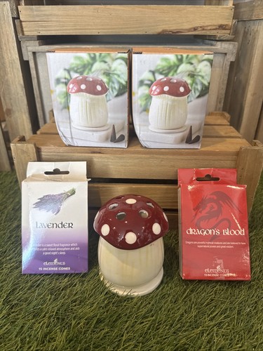 Mushroom shaped incense cone - incense,