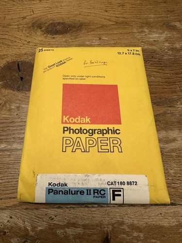 Kodak panalure 5x7 b - kodak,
