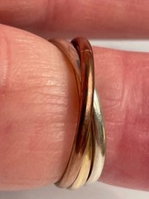 9ct Gold Russian wedding ring