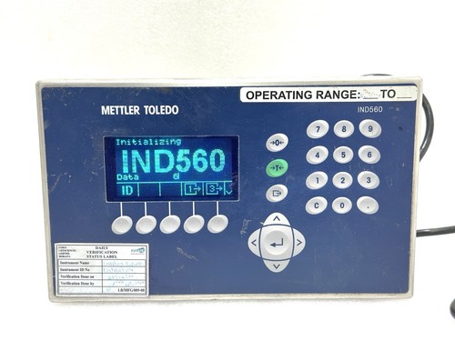 Mettler toledo ind560 harsh - mettler,