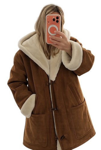 Gallery brown suede leather - gallery,