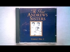 THE GREAT ANDREWS SISTERS CD
