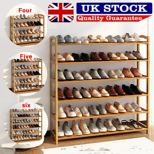 Tiers bamboo shoe rack - 6,