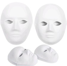 Paper Mache Masks 30 Pack