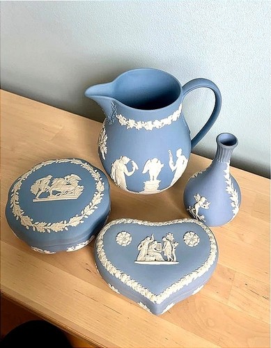 Vintage wedgwood blue - vintage,