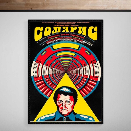 Solaris 1972 poster russian - solaris,