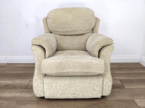 Armchair plan beige - beige, high