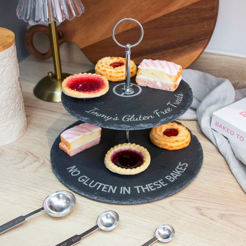 Tier natural slate cake - tier,