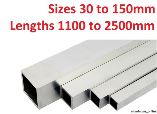 Aluminium square box - square,