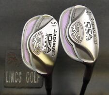 Set of 2 Adams Golf Idea  A3OS 4 & 6 Irons Ladies Graphite Shaft