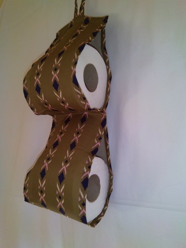 Fabric toilet roll - fabric, holder