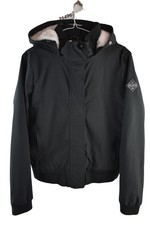 Hollister Womans All Weather Collection Hooded Parka Jacket Size M Poly Warm