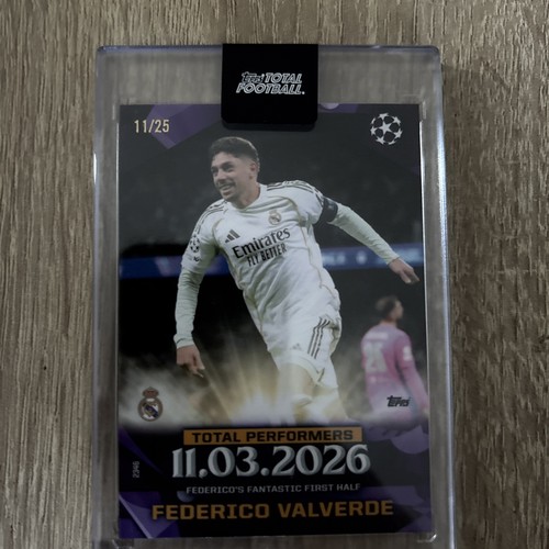 Federico valverde topps total - federico,
