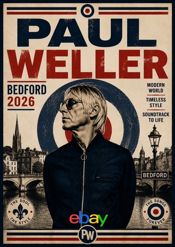 Paul weller bedford 2026 - bedford, music
