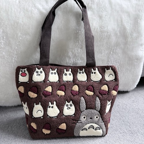 Totoro brown terry fabric - terry,