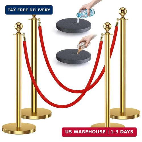 4pcs stanchions and - stanchions,