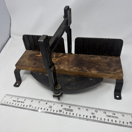 Vintage craftsman miter - miter, box