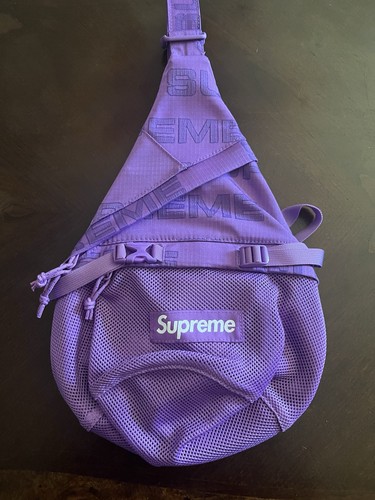 Supreme sling bag purple fw21 - bag,
